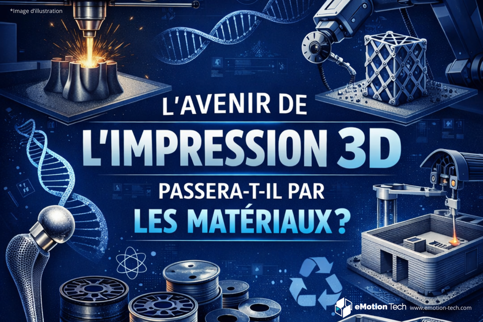 Matériaux et impression 3D : la prochaine révolution industrielle est-elle déjà en marche ?