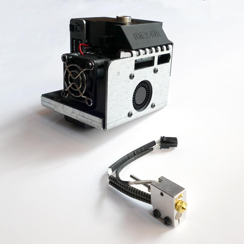 Full hotend for Strateo3D IDEX420 (0,4mm nozzle)
