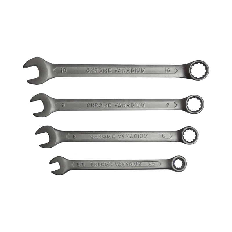 Flat wrench set