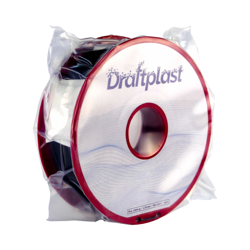 PLA Draftplast 1.75mm Black 1kg
