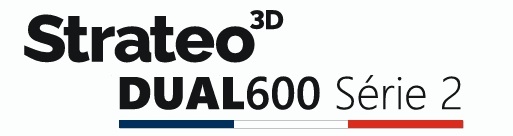 Logo Strateo3D DUAL600 Série 2